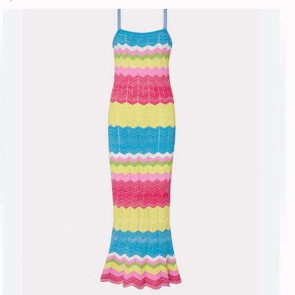 Milly Dresses & Skirts - Milly Olana Zig Zag Mermaid Dress